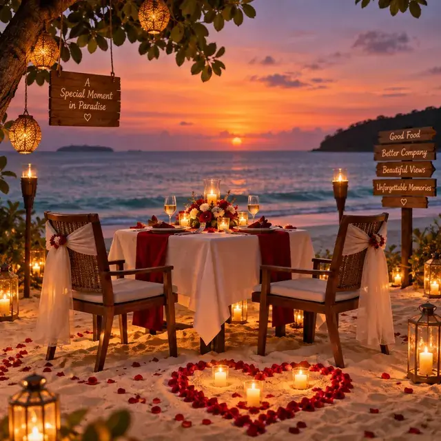 Coral & Candlelight